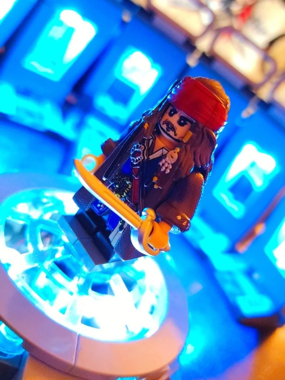 Jack Sparrow Pirates Of The Caribbean Minifigure Lego Compatible